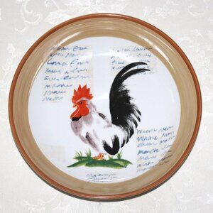 Set of 3 Rooster Pasta Bowls | Decor Design
